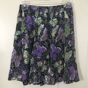 ZOE California Butterfly Skirt size S
